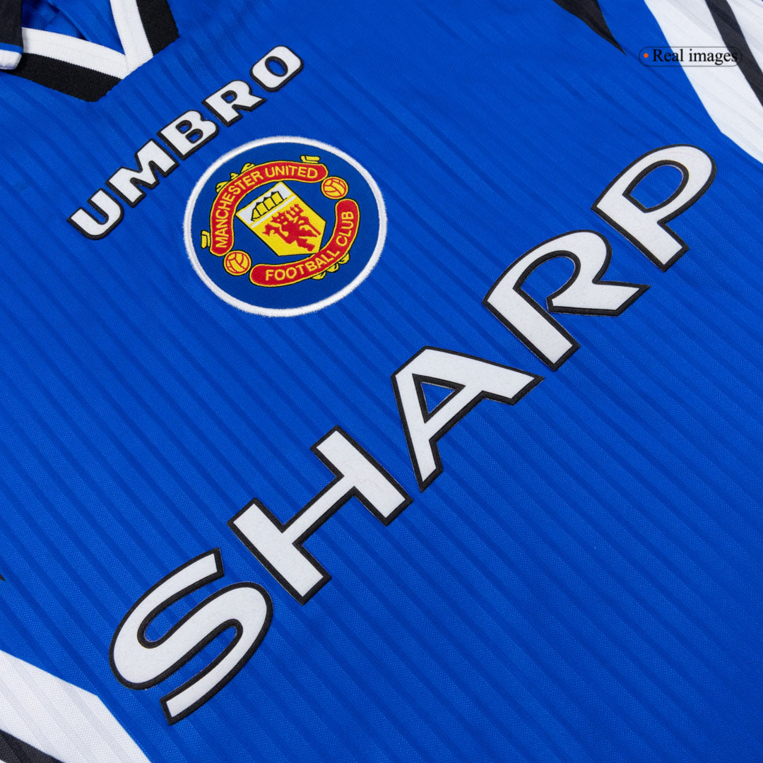Retro Men's Manchester United 1996/97 Third Away Soccer Jersey