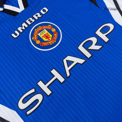 Retro Men's Manchester United 1996/97 Third Away Soccer Jersey