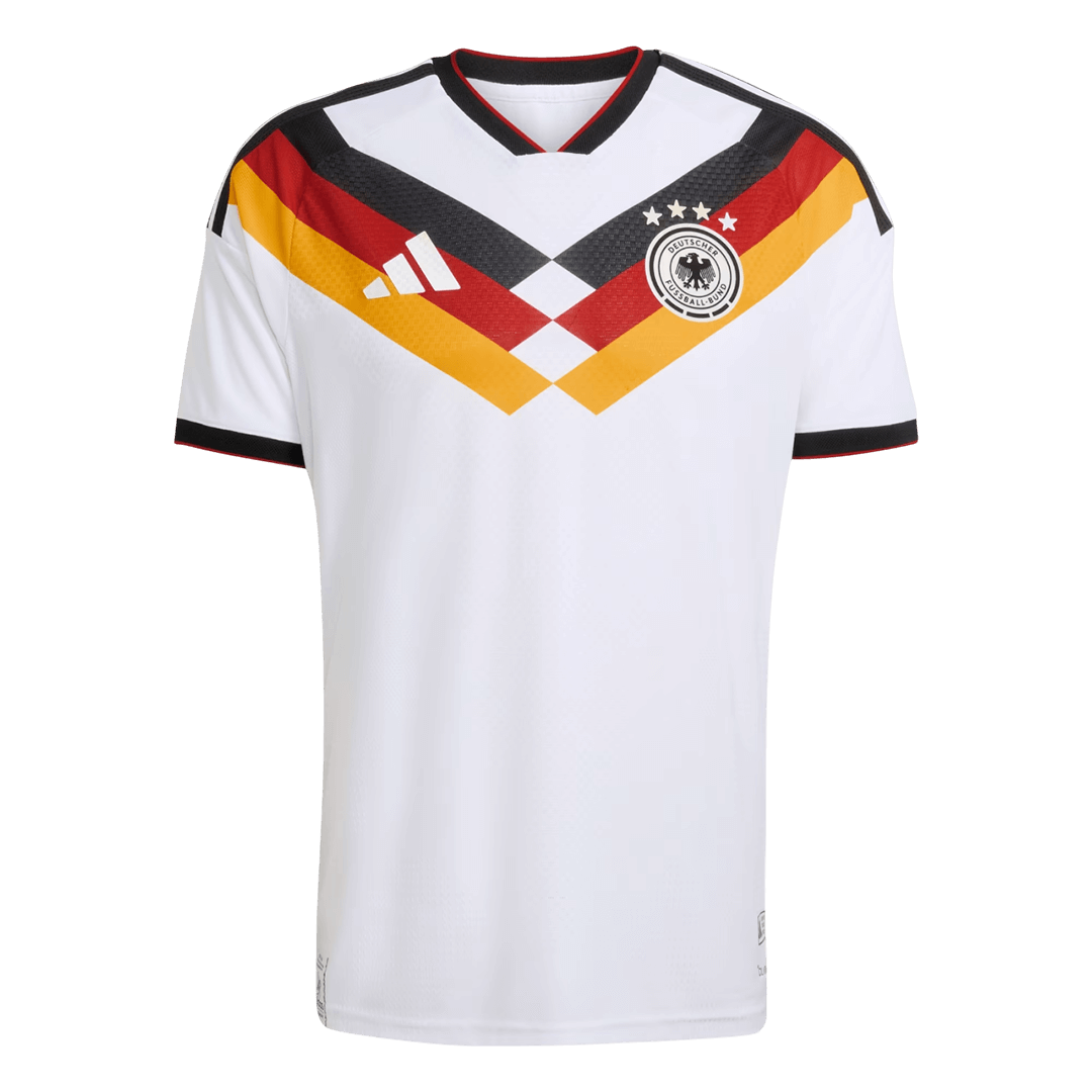 Men's Germany World Cup 2026 Player Version Home Soccer Jersey - Slim Fit