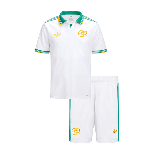 Kid's Roma 2025/26 Third Away Soccer Jersey Kit