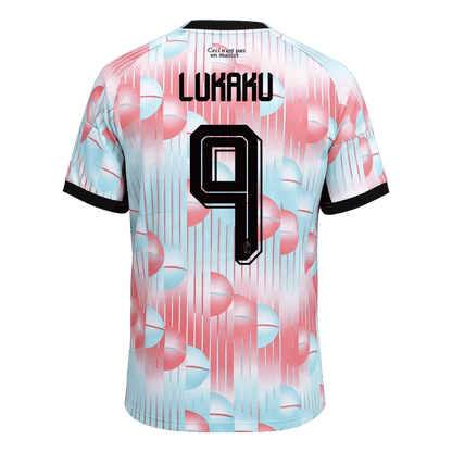 LUKAKU #9 Men's Belgium World Cup 2026 Away Soccer Jersey
