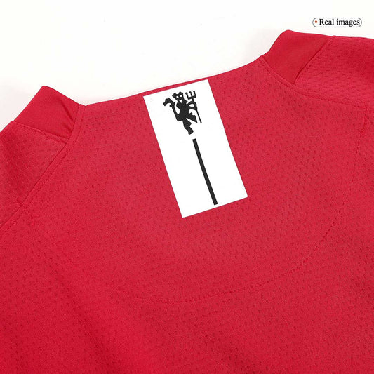 Retro RONALDO #7 Men's Manchester United UCL Final 2007/08 Home Long Sleeve Soccer Jersey