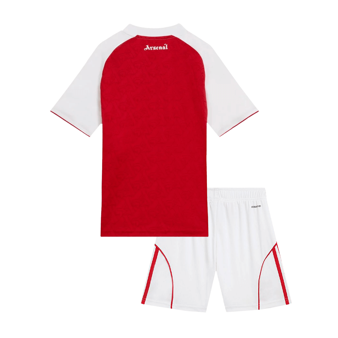Kid's Arsenal 2025/26 Home Soccer Jersey Kit