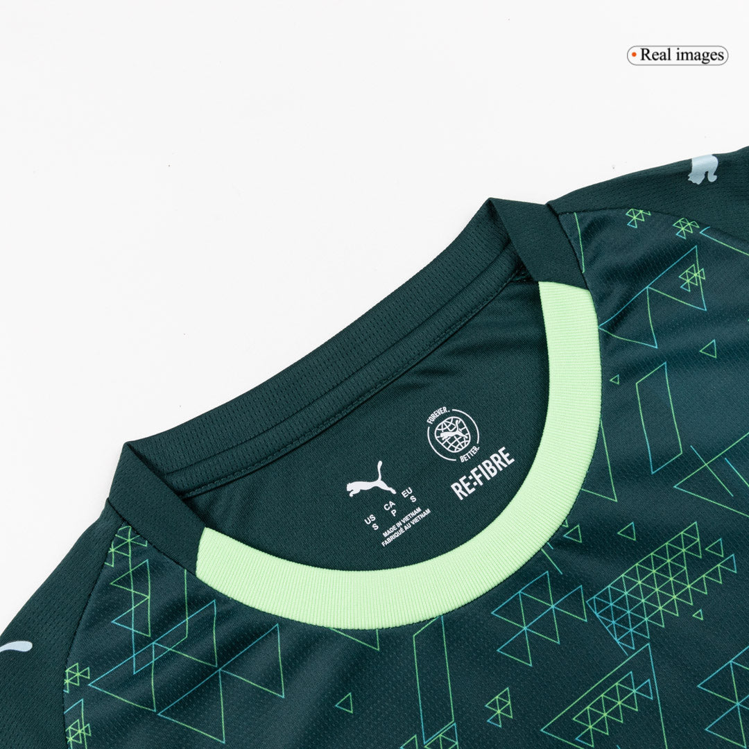 Men's Manchester City 2025/26 Fourth Away Soccer Jersey Kit