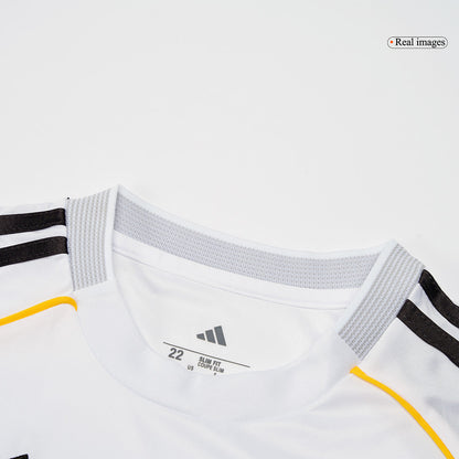 Men's Real Madrid 2025/26 Home Long Sleeve Soccer Jersey