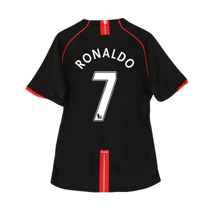Retro RONALDO #7 Men's Manchester United 2007/08 Away Soccer Jersey