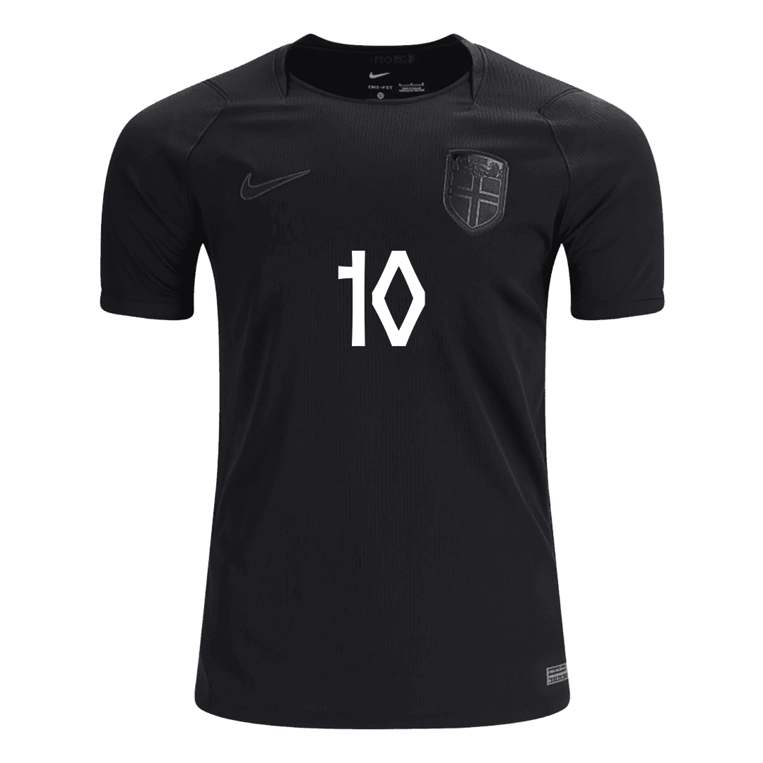 ØDEGAARD #10 Men's Norway World Cup 2026 Away Soccer Jersey