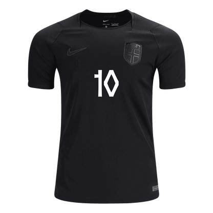 ØDEGAARD #10 Men's Norway World Cup 2026 Away Soccer Jersey