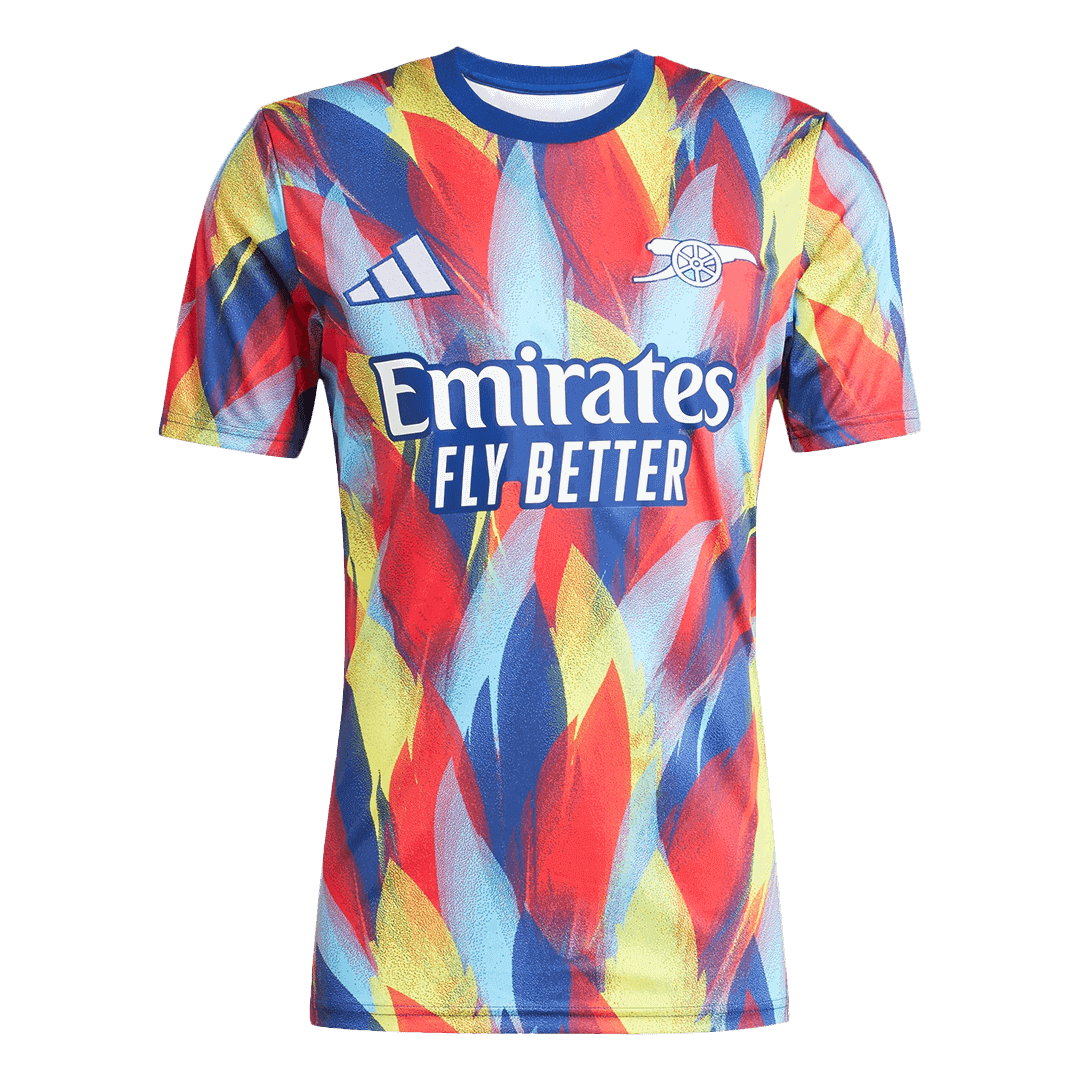 Men's Arsenal 2025/26 Pre-Match Soccer Jersey