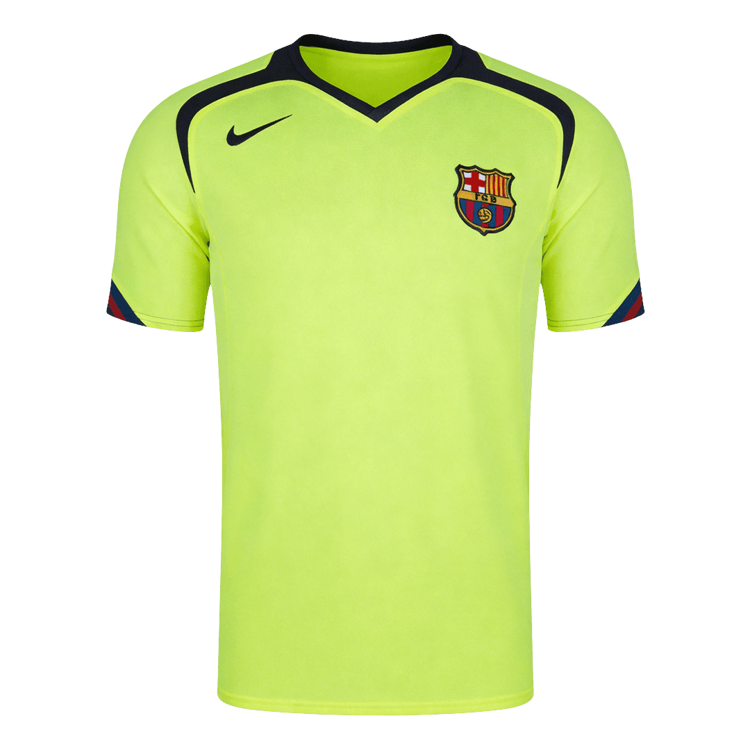 Retro Men's Barcelona 2005/06 Away Soccer Jersey