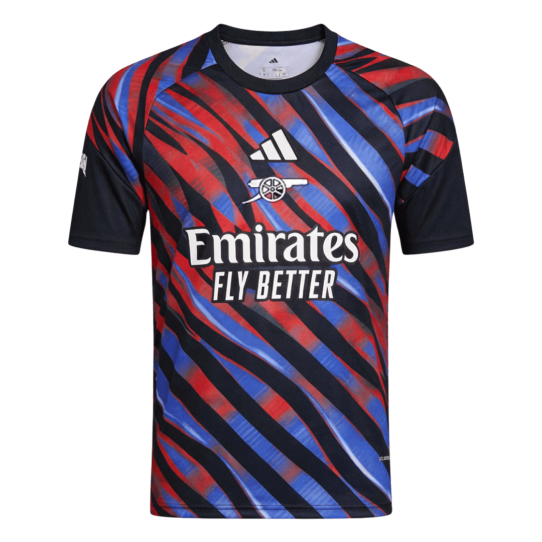 Men's Arsenal 2025/26 Pre-Match Soccer Jersey