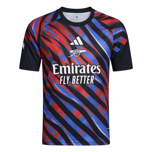 Men's Arsenal 2025/26 Pre-Match Soccer Jersey