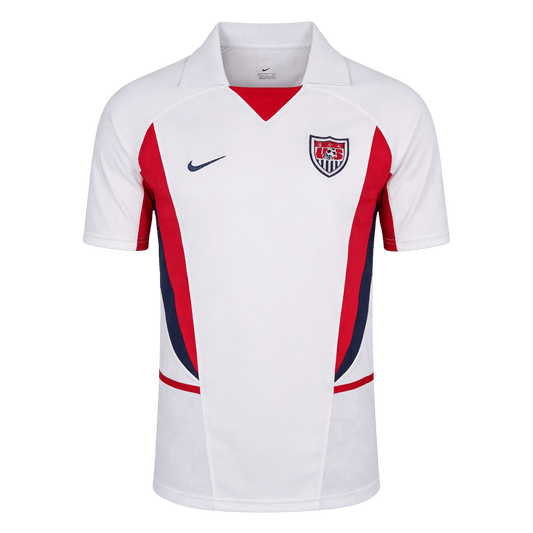 Retro Men's USA 2002 Home Soccer Jersey