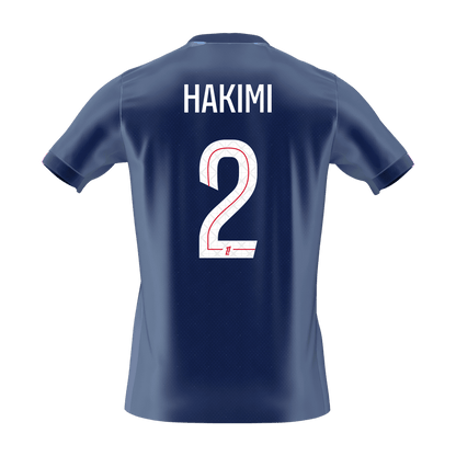 HAKIMI #2 Men's PSG 2025/26 Home Soccer Jersey [PREMIUM]