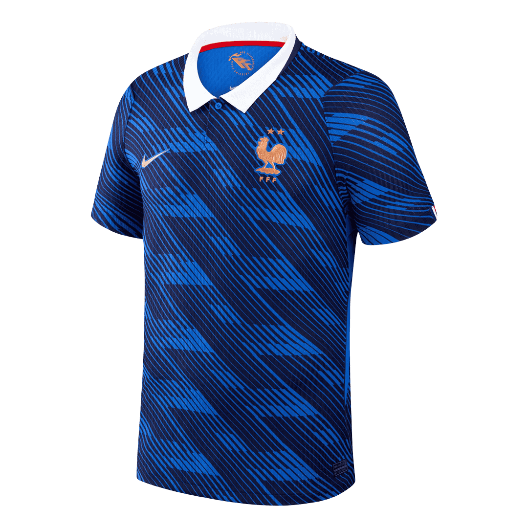 Men's France World Cup 2026 Player Version Home Soccer Jersey - Slim Fit