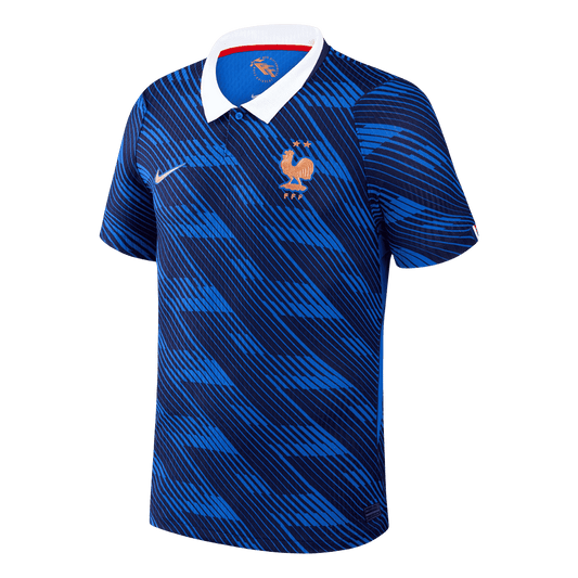 Men's France World Cup 2026 Player Version Home Soccer Jersey - Slim Fit