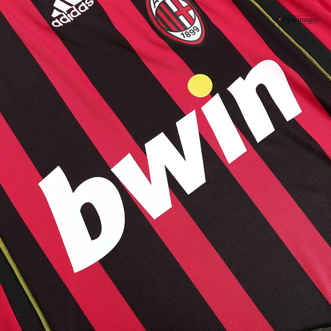 Retro Men's AC Milan 2006/07 Home Soccer Jersey