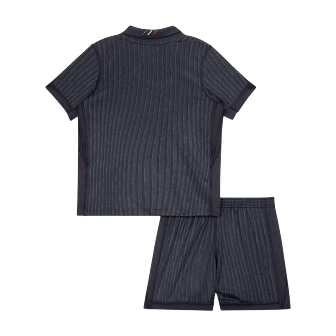 Kid's PSG 2025/26 Fourth Away Soccer Jersey Kit