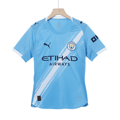Men's Manchester City 2025/26 Player Version Home Soccer Jersey - Slim Fit