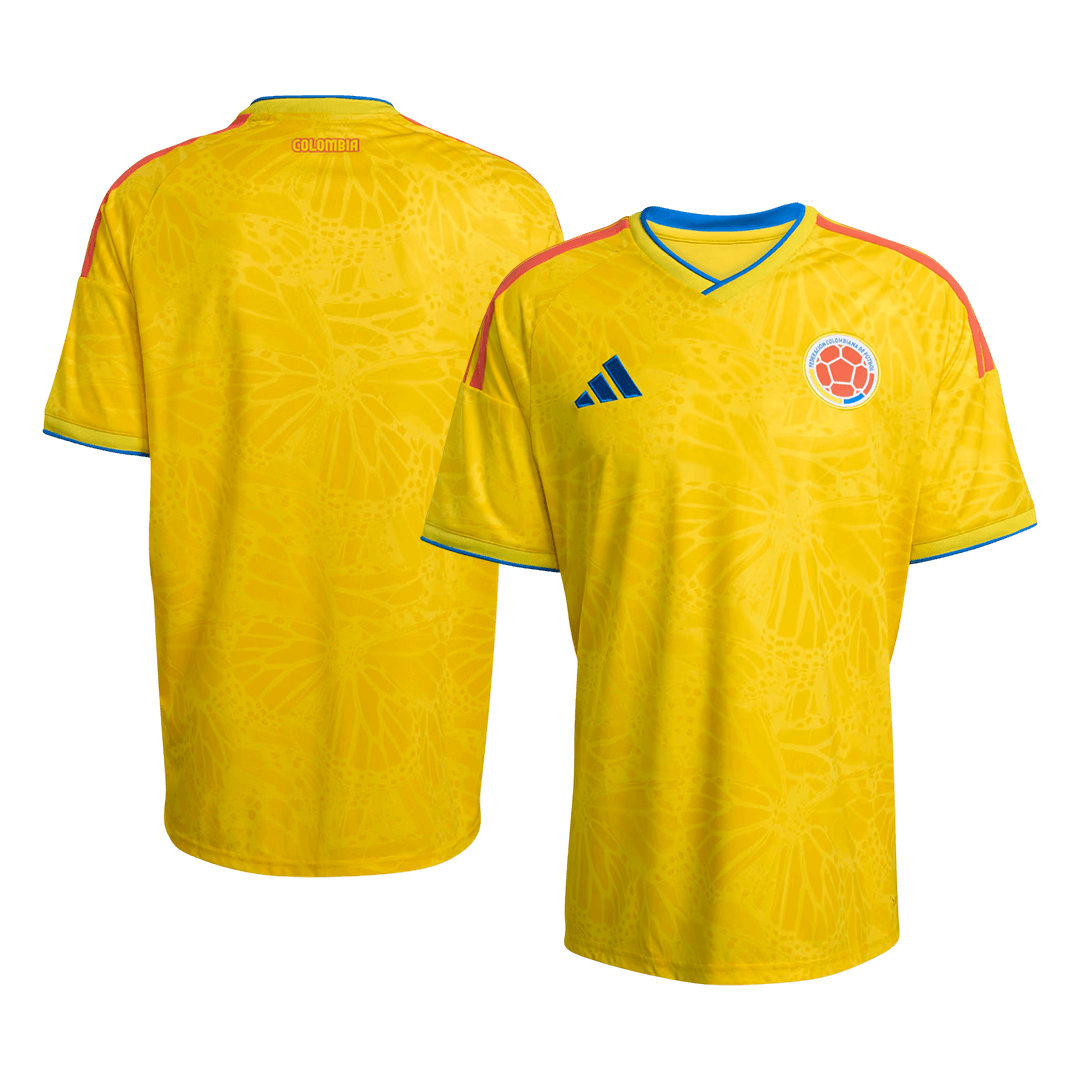 Men's Colombia World Cup 2026 Home Soccer Jersey