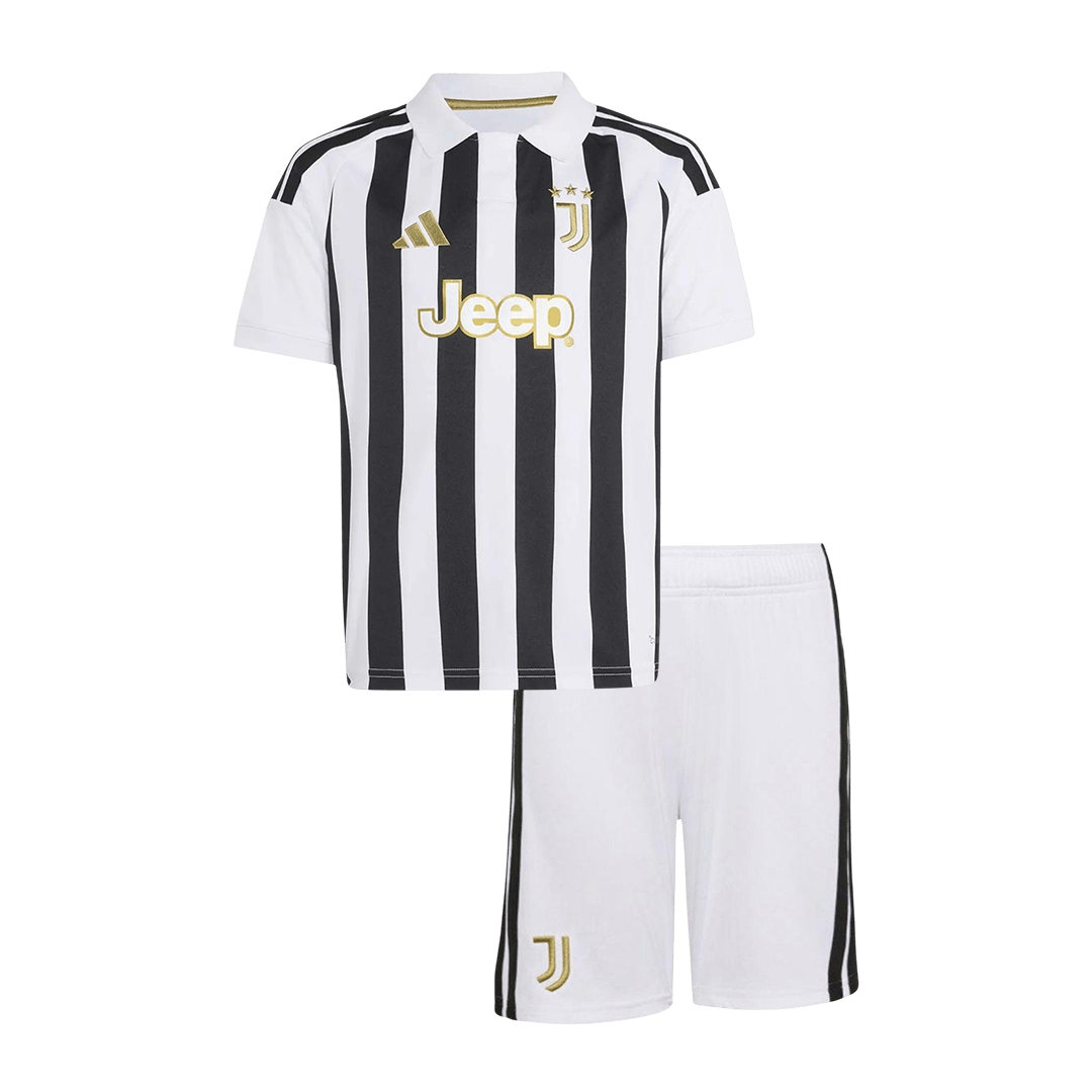 Kid's Juventus 2026/27 Home Soccer Jersey Kit