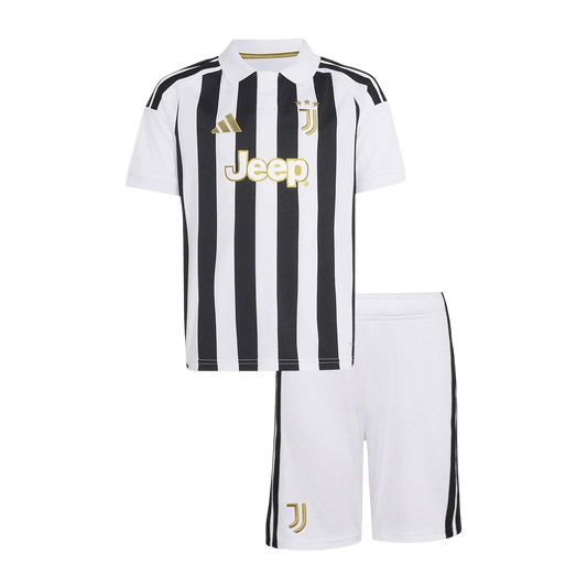 Kid's Juventus 2026/27 Home Soccer Jersey Kit