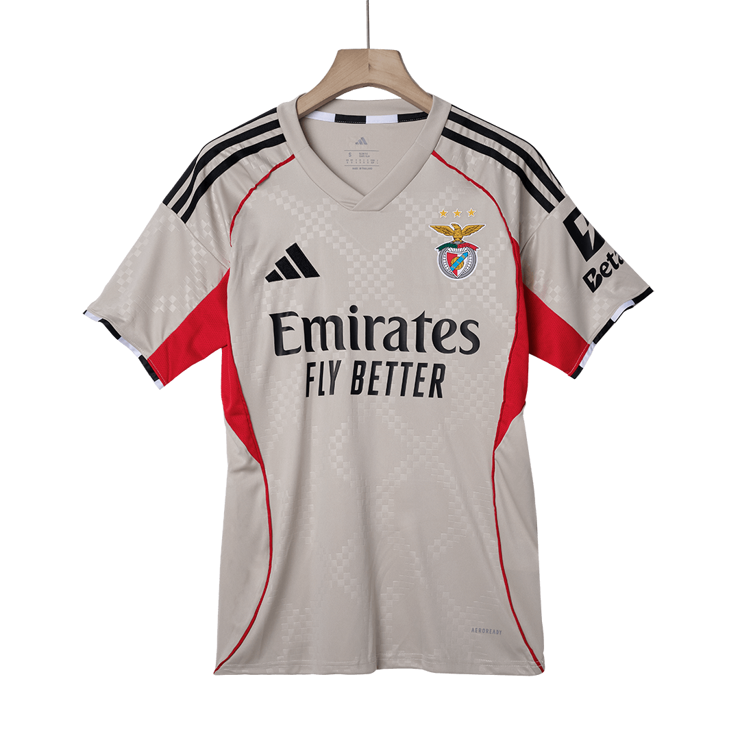 Men's Benfica 2025/26 Away Soccer Jersey