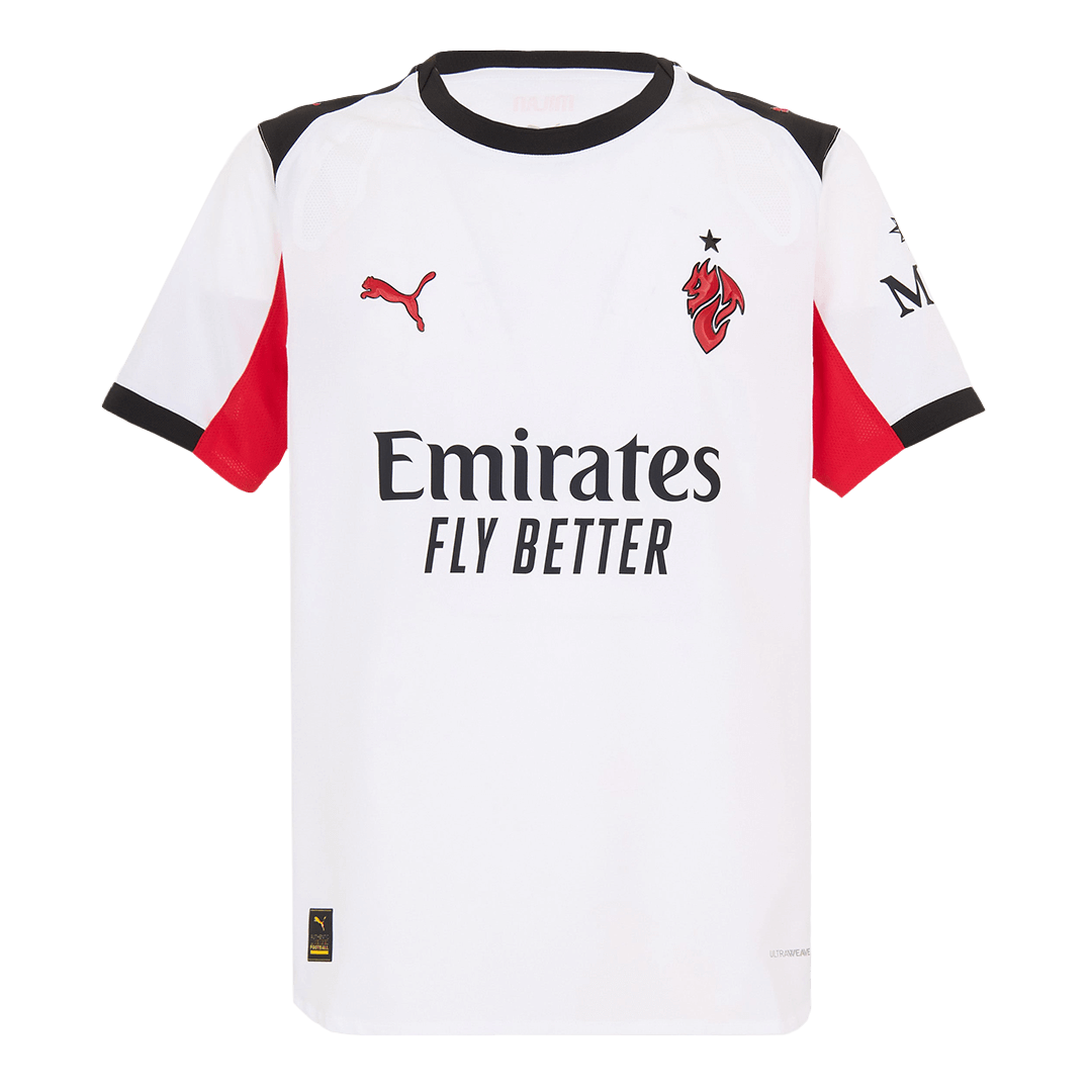 Men's AC Milan 2025/26 Player Version Away Soccer Jersey - Slim Fit