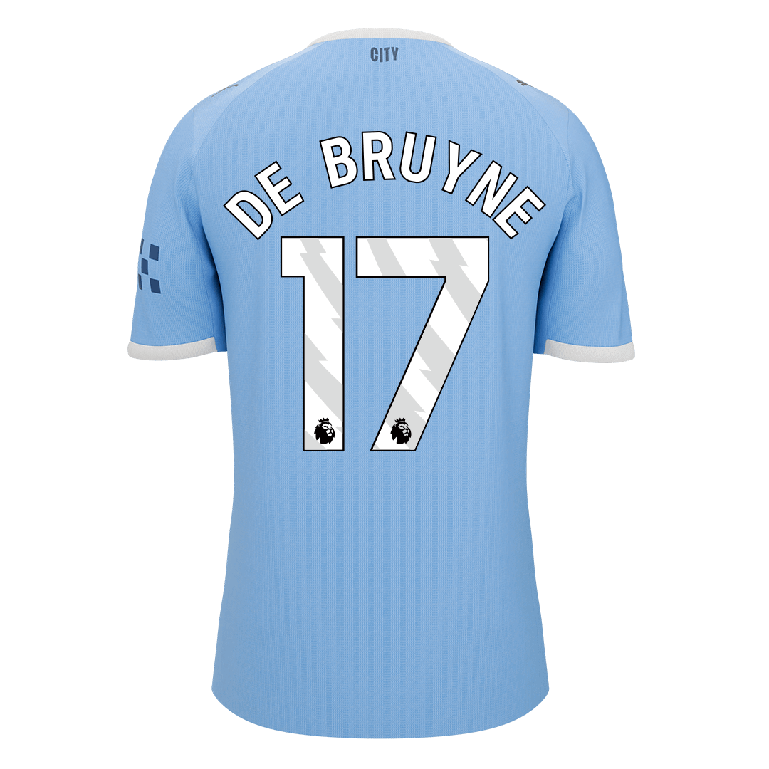 DE BRUYNE #17 Men's Manchester City 2025/26 Home Soccer Jersey [PREMIUM]