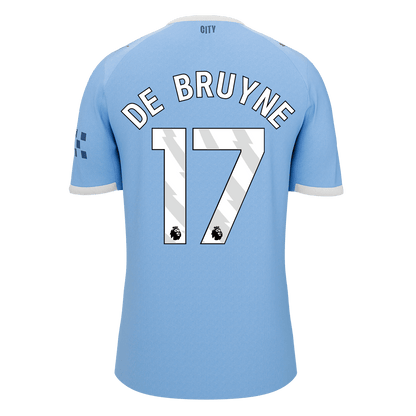 DE BRUYNE #17 Men's Manchester City 2025/26 Home Soccer Jersey [PREMIUM]