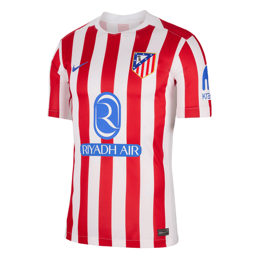 Men's Atletico Madrid 2025/26 Home Soccer Jersey