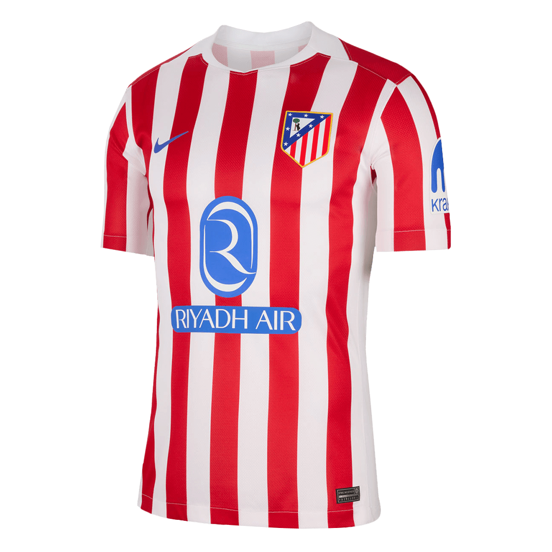 GRIEZMANN #7 Men's Atletico Madrid 2025/26 Home Soccer Jersey