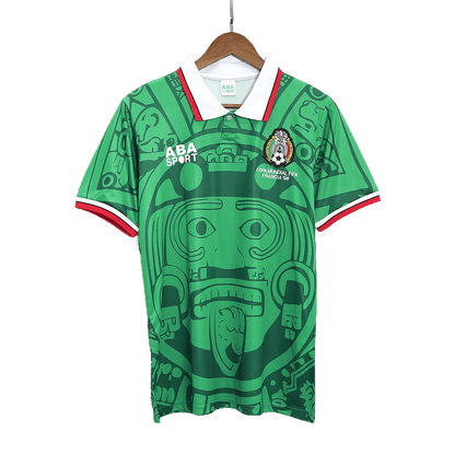 Retro Men's Mexico 1998 Home Soccer Jersey