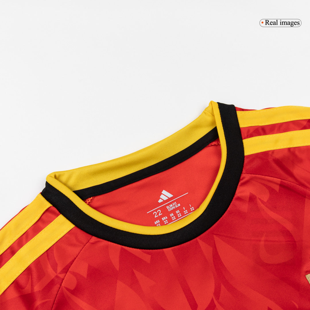 Kid's Belgium World Cup 2026 Home Soccer Jersey Kit