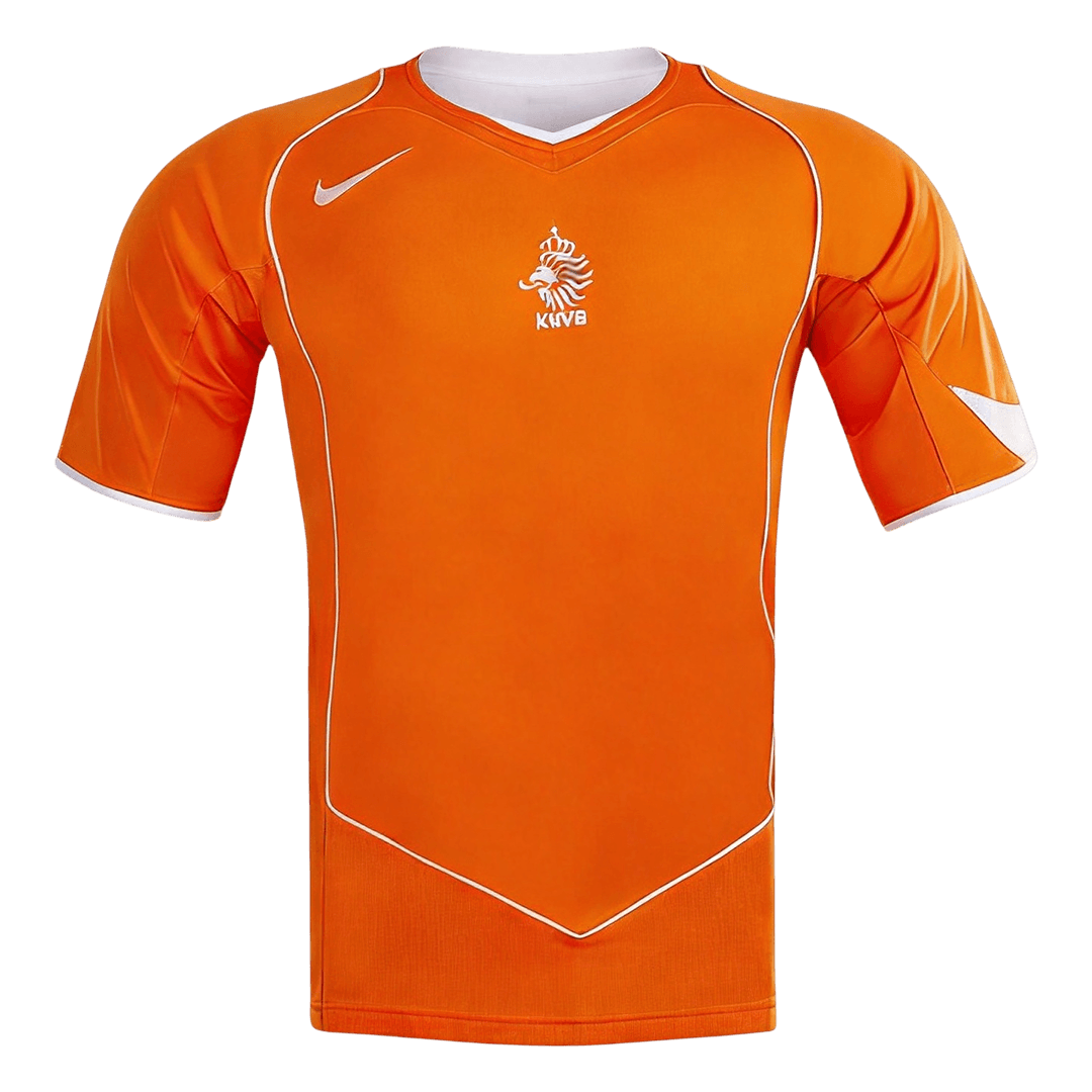 Retro Men's Netherlands 2004 Home Soccer Jersey