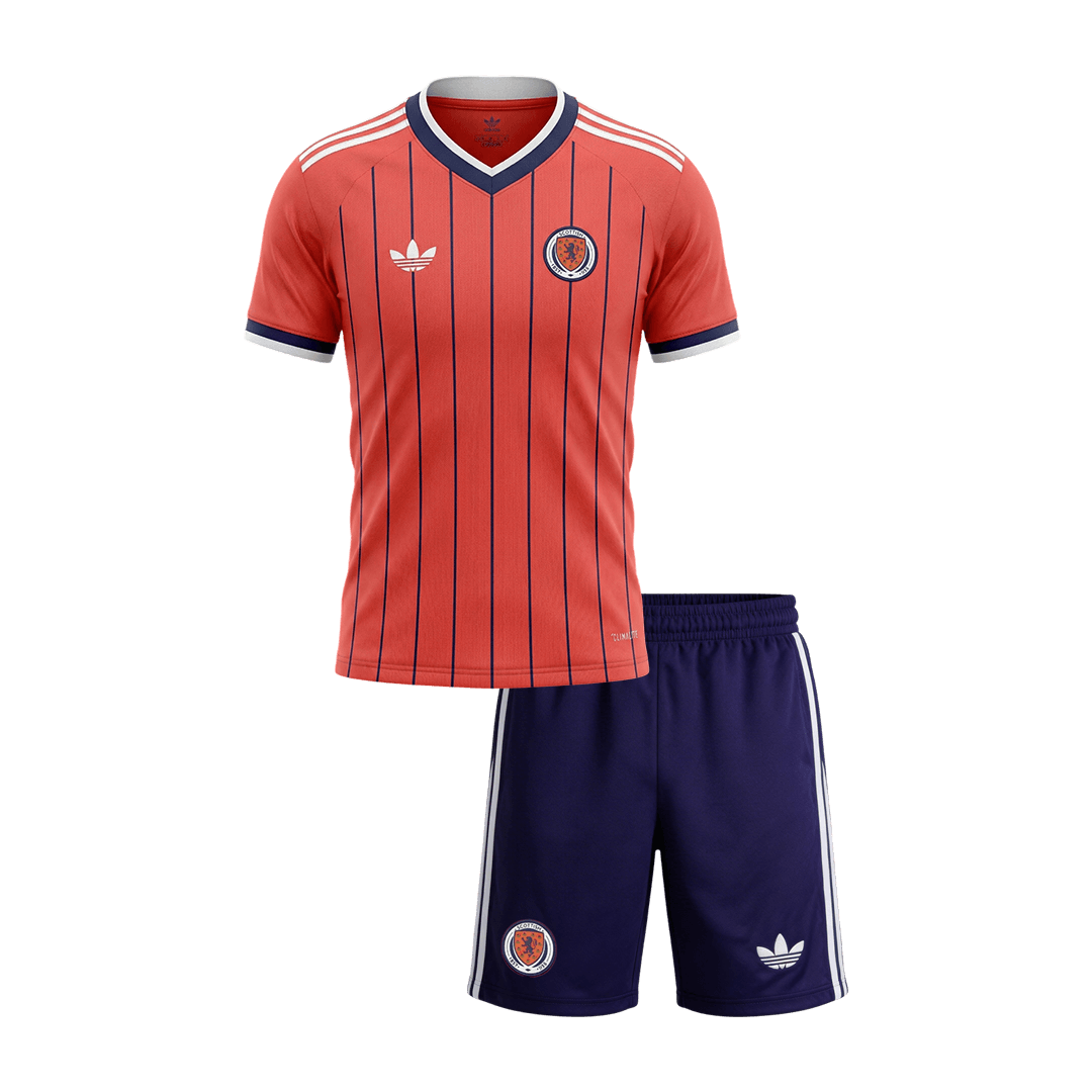 Kid's Scotland World Cup 2026 Away Soccer Jersey Kit
