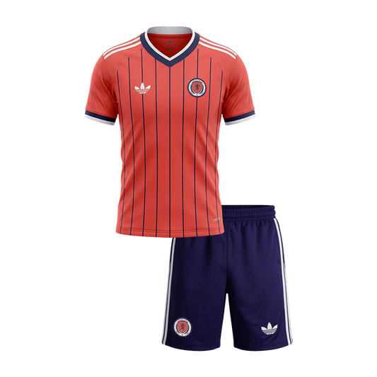 Kid's Scotland World Cup 2026 Away Soccer Jersey Kit