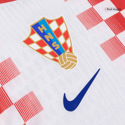 MODRIĆ #10 Men's Croatia World Cup 2026 Player Version Home Soccer Jersey - Slim Fit