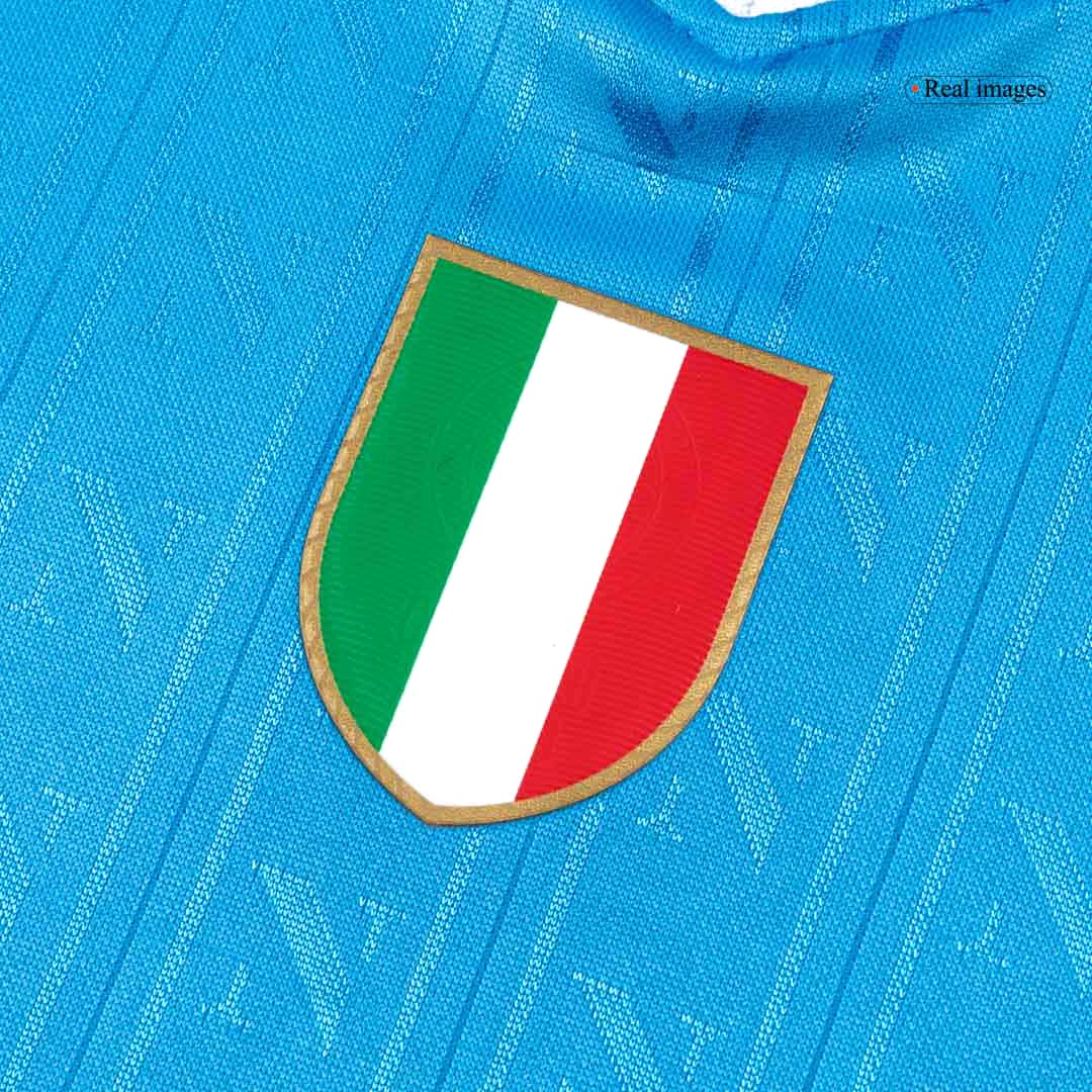 Men's Napoli 2025/26 Player Version Home Soccer Jersey - Slim Fit