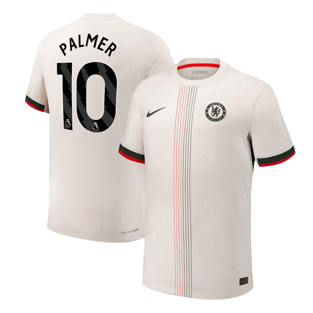PALMER #10 Men's Chelsea 2025/26 Player Version Away Soccer Jersey - Slim Fit
