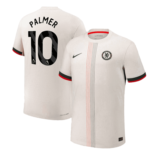 PALMER #10 Men's Chelsea 2025/26 Player Version Away Soccer Jersey - Slim Fit