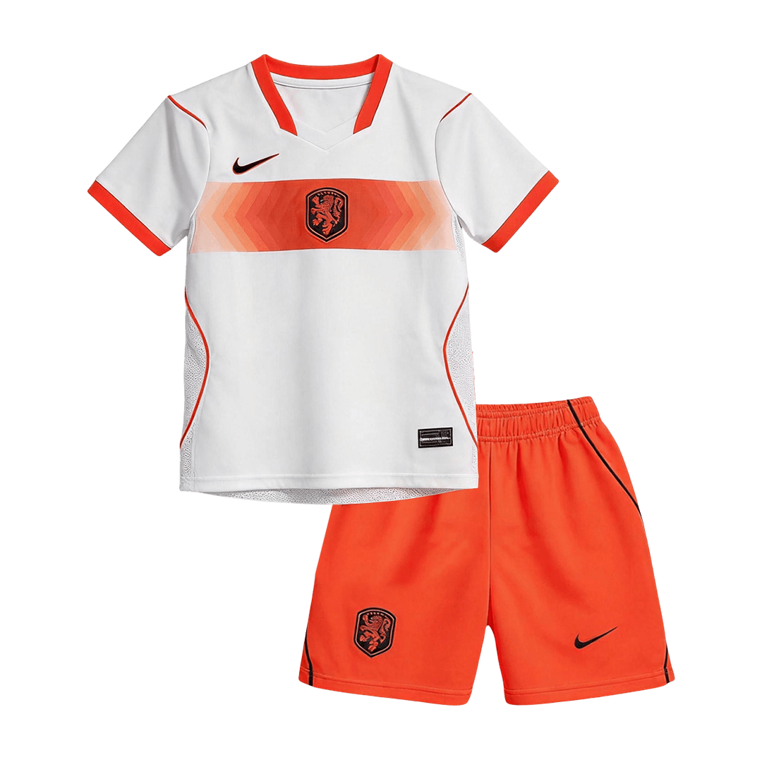 Kid's Netherlands World Cup 2026 Away Soccer Jersey Kit