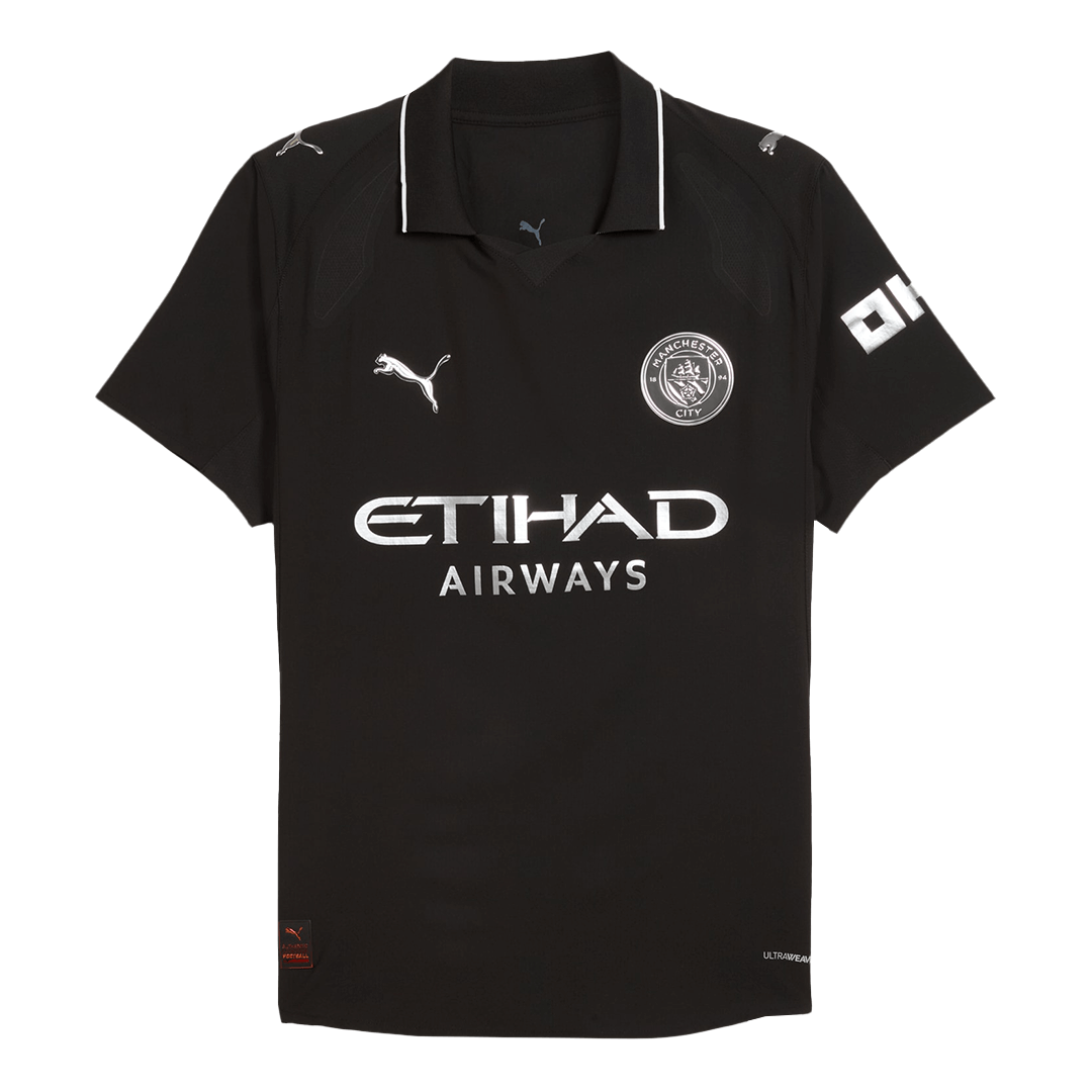 FODEN #47 Men's Manchester City 2025/26 Player Version Away Soccer Jersey - Slim Fit