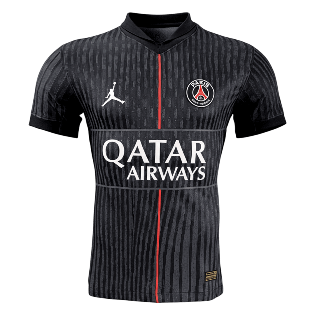 Men's PSG 2025/26 Player Version Fourth Away Soccer Jersey - Slim Fit