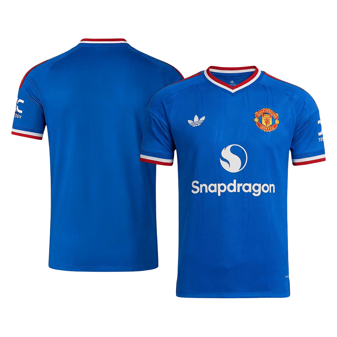 Men's Manchester United 2026/27 Player Version Away Soccer Jersey - Slim Fit