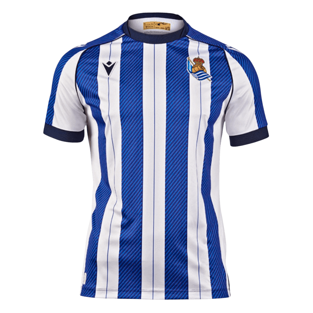Men's Real Sociedad 2025/26 Home Soccer Jersey