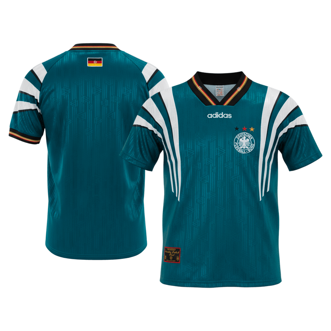 Retro Men's Germany 1996/97 Away Soccer Jersey