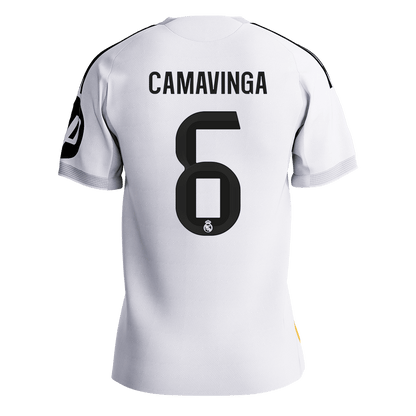 CAMAVINGA #6 Men's Real Madrid 2025/26 Player Version Home Soccer Jersey - Slim Fit [PREMIUM]