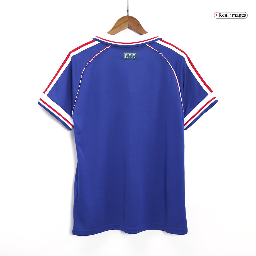 Retro Men's France World Cup 1998 Home Soccer Jersey