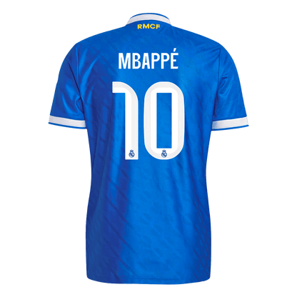MBAPPÉ #10 Men's Real Madrid 2025/26 Player Version Third Away Soccer Jersey - Slim Fit